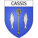 Cassis 13 ville Stickers blason autocollant adhésif