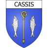 Cassis 13 ville Stickers blason autocollant adhésif