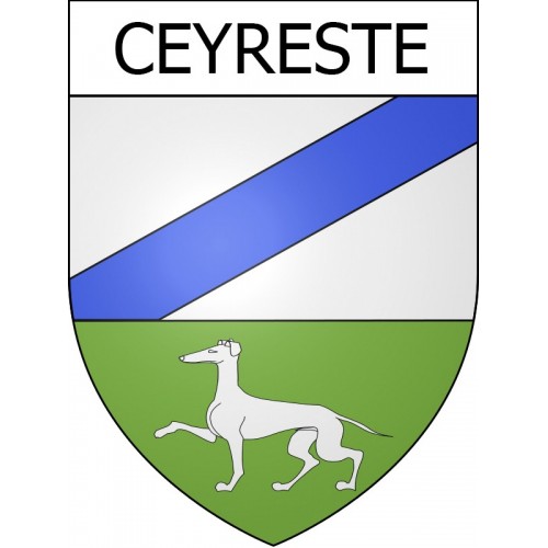 Ceyreste Sticker wappen, gelsenkirchen, augsburg, klebender aufkleber