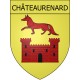 Stickers coat of arms Châteaurenard adhesive sticker