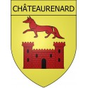 Stickers coat of arms Châteaurenard adhesive sticker
