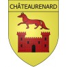 Châteaurenard 13 ville Stickers blason autocollant adhésif