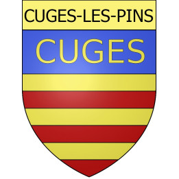 Stickers coat of arms Cuges-les-Pins adhesive sticker