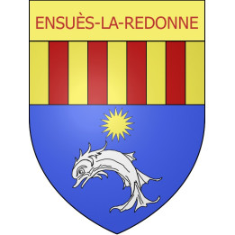 Ensuès-la-Redonne 13 ville Stickers blason autocollant adhésif