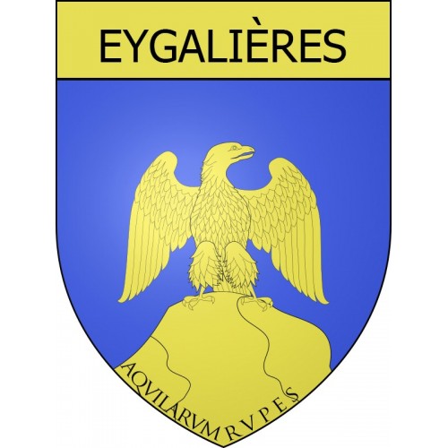 Eygalières 13 ville Stickers blason autocollant adhésif