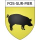 Fos-sur-Mer 13 ville Stickers blason autocollant adhésif