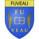 Fuveau Sticker wappen, gelsenkirchen, augsburg, klebender aufkleber