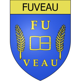 Fuveau 13 ville Stickers blason autocollant adhésif