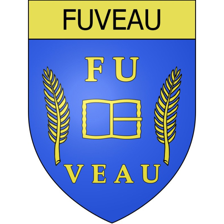 Fuveau 13 ville Stickers blason autocollant adhésif