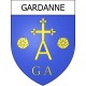 Gardanne 13 ville Stickers blason autocollant adhésif