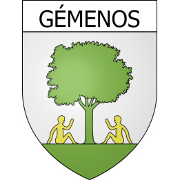 Stickers coat of arms Gémenos adhesive sticker