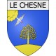 le-chesne 08 ville Stickers blason autocollant adhésif