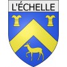 l-échelle 08 ville Stickers blason autocollant adhésif