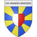 les-petites-armoises 08 ville Stickers blason autocollant adhésif
