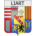 Stickers coat of arms Balan adhesive sticker