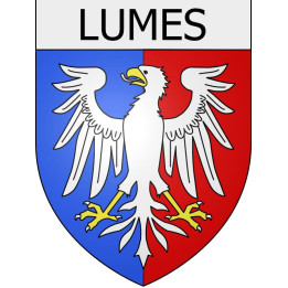 lumes 08 ville Stickers blason autocollant adhésif