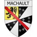 machault 08 ville Stickers blason autocollant adhésif