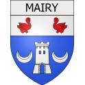 mairy 08 ville Stickers blason autocollant adhésif