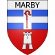 marby 08 ville Stickers blason autocollant adhésif