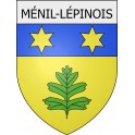 ménil-lépinois 08 ville Stickers blason autocollant adhésif