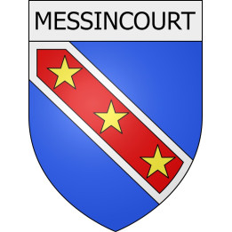 messincourt 08 ville Stickers blason autocollant adhésif