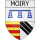 moiry 08 ville Stickers blason autocollant adhésif