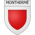 monthermé 08 ville Stickers blason autocollant adhésif