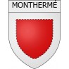 monthermé 08 ville Stickers blason autocollant adhésif