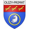 olizy-primat 08 ville Stickers blason autocollant adhésif