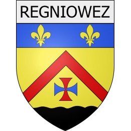 regniowez 08 ville Stickers blason autocollant adhésif