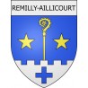 remilly-aillicourt 08 ville Stickers blason autocollant adhésif