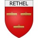 rethel 08 ville Stickers blason autocollant adhésif