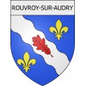 rouvroy-sur-audry 08 ville Stickers blason autocollant adhésif