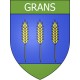 Grans Sticker wappen, gelsenkirchen, augsburg, klebender aufkleber