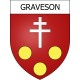 Graveson Sticker wappen, gelsenkirchen, augsburg, klebender aufkleber