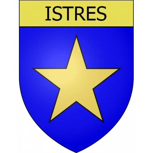 Adesivi stemma Istres adesivo