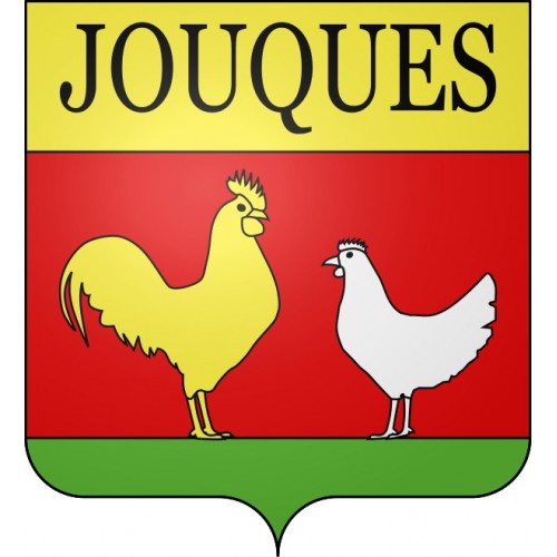 Adesivi stemma Jouques adesivo