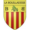 Stickers coat of arms La Bouilladisse adhesive sticker