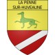 Pegatinas escudo de armas de La Penne-sur-Huveaune adhesivo de la etiqueta engomada