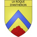 Stickers coat of arms La Roque-d'Anthéron adhesive sticker