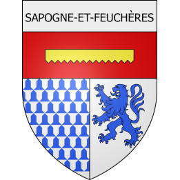 sapogne-et-feuchères 08 ville Stickers blason autocollant adhésif