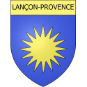 Lançon-Provence 13 ville Stickers blason autocollant adhésif