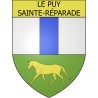 Le Puy-Sainte-Réparade 13 ville Stickers blason autocollant adhésif
