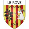 Le Rove 13 ville Stickers blason autocollant adhésif