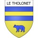 Stickers coat of arms Le Tholonet adhesive sticker