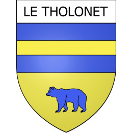 Stickers coat of arms Le Tholonet adhesive sticker