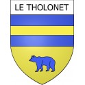 Stickers coat of arms Le Tholonet adhesive sticker