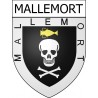 Mallemort Sticker wappen, gelsenkirchen, augsburg, klebender aufkleber