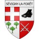 sévigny-la-forêt 08 ville Stickers blason autocollant adhésif