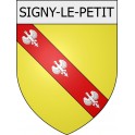 signy-le-petit 08 ville Stickers blason autocollant adhésif